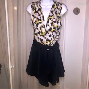 RACHEL Rachel Roy Yellow Print Dress